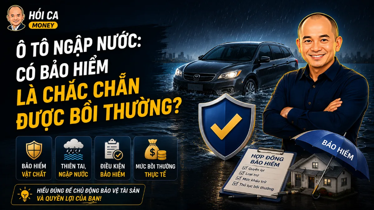 Ô tô ngập nước: Có bảo hiểm là chắc chắn được bồi thường?