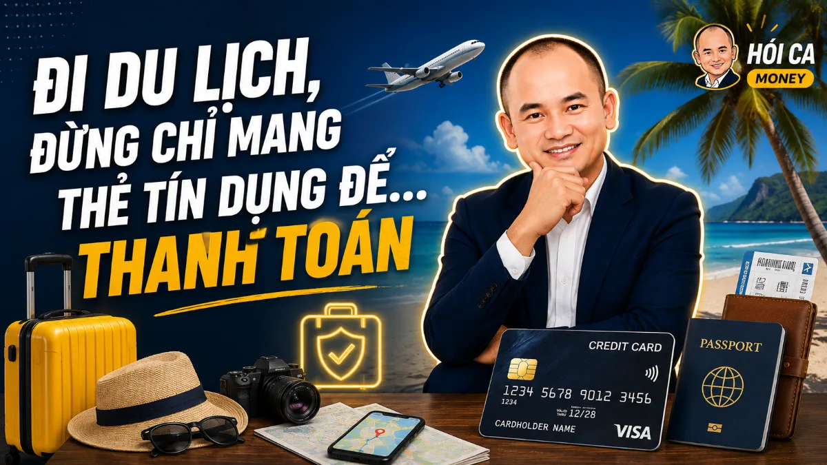 Đi du lịch, đừng chỉ mang thẻ tín dụng để… thanh toán